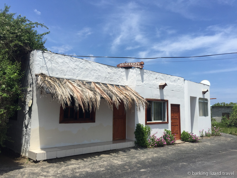 photo of the front of Hospedaje Sarita, Puerto Villamil, Isabela