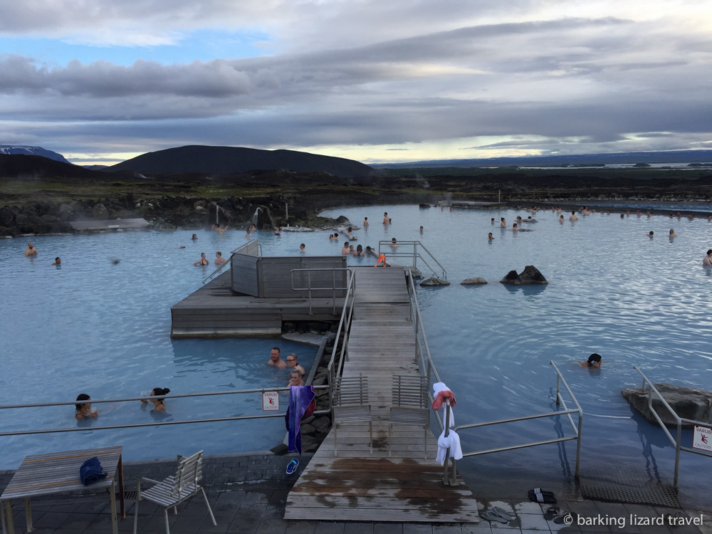 Photo of the Myvath Nature baths Northern Iceland