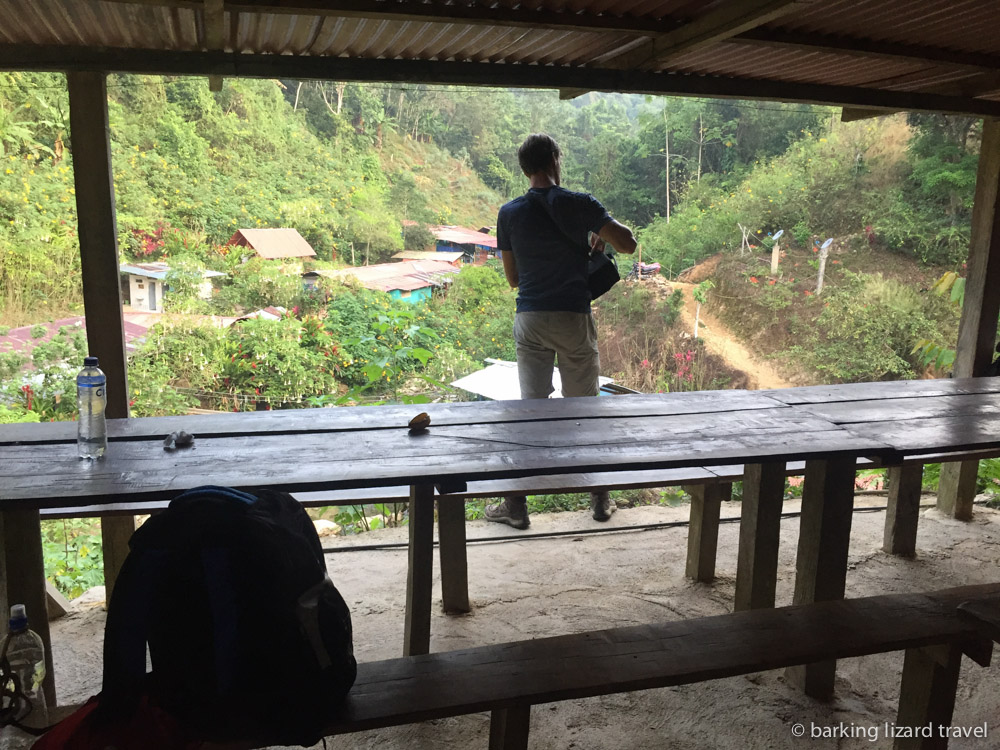 dining area in one of the camps