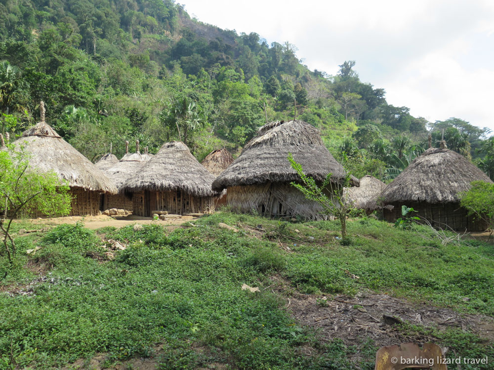 Traditional Wiwa houses